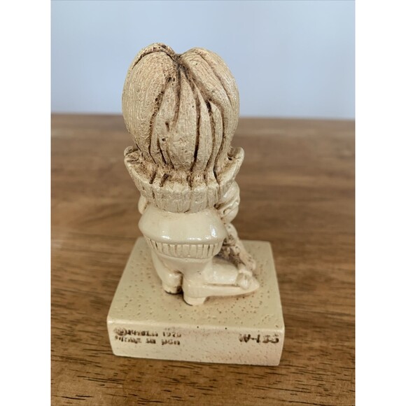 WORLDS GREATEST MOM W-135 Figurine Statue Figure PAULA 1970 Vintage So Cute - Picture 3 of 7